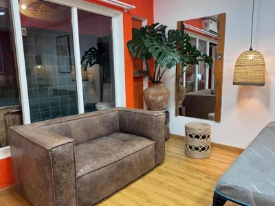 Ein-Schlafzimmer-Apartment mit Gartenblick — Notre Maison 5 Saigon close Walking street in Thao Dien D2